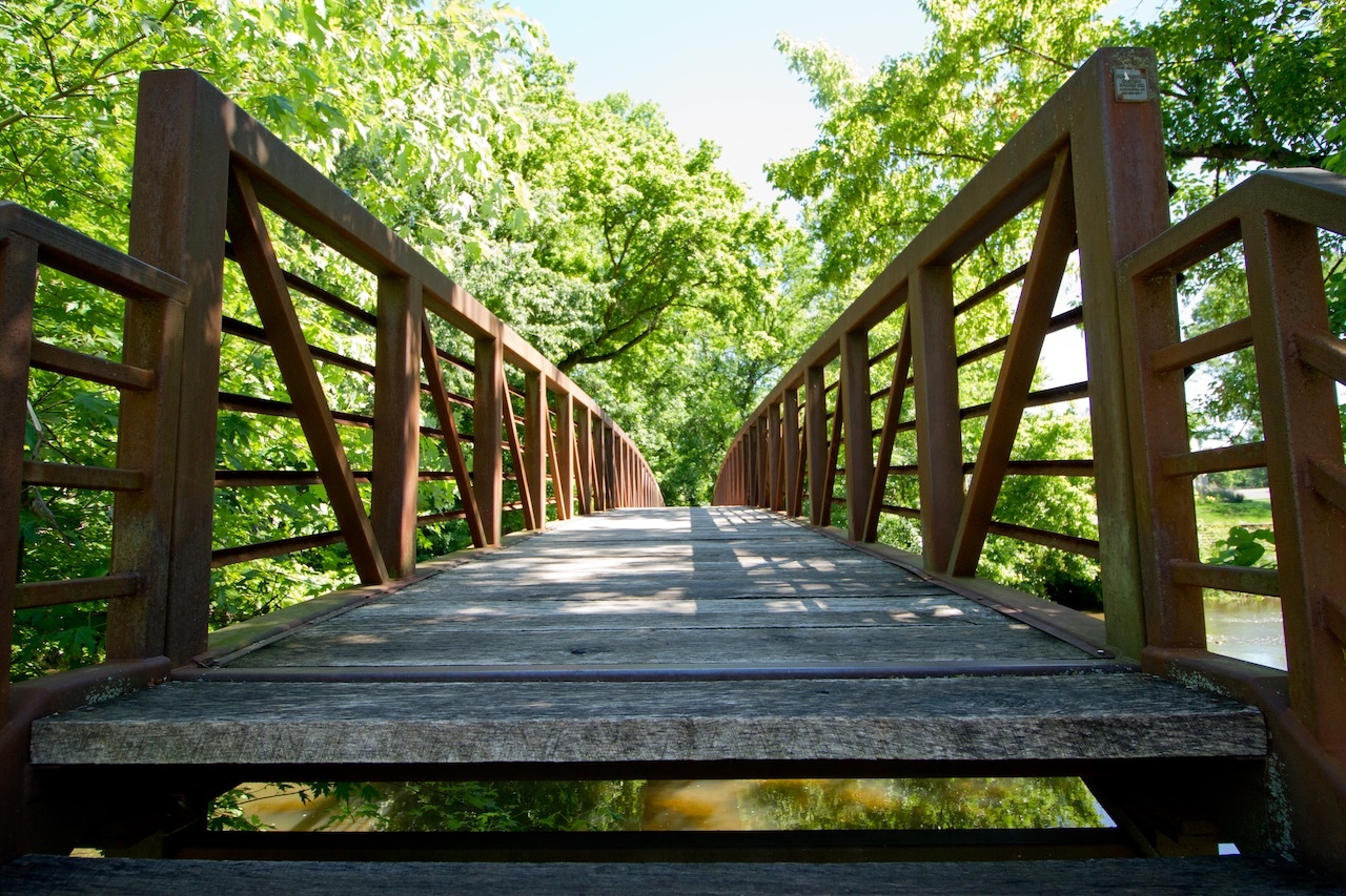 wooden bridge